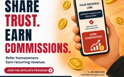 Chimney Affiliate Program: Earn by Helping Homeowners