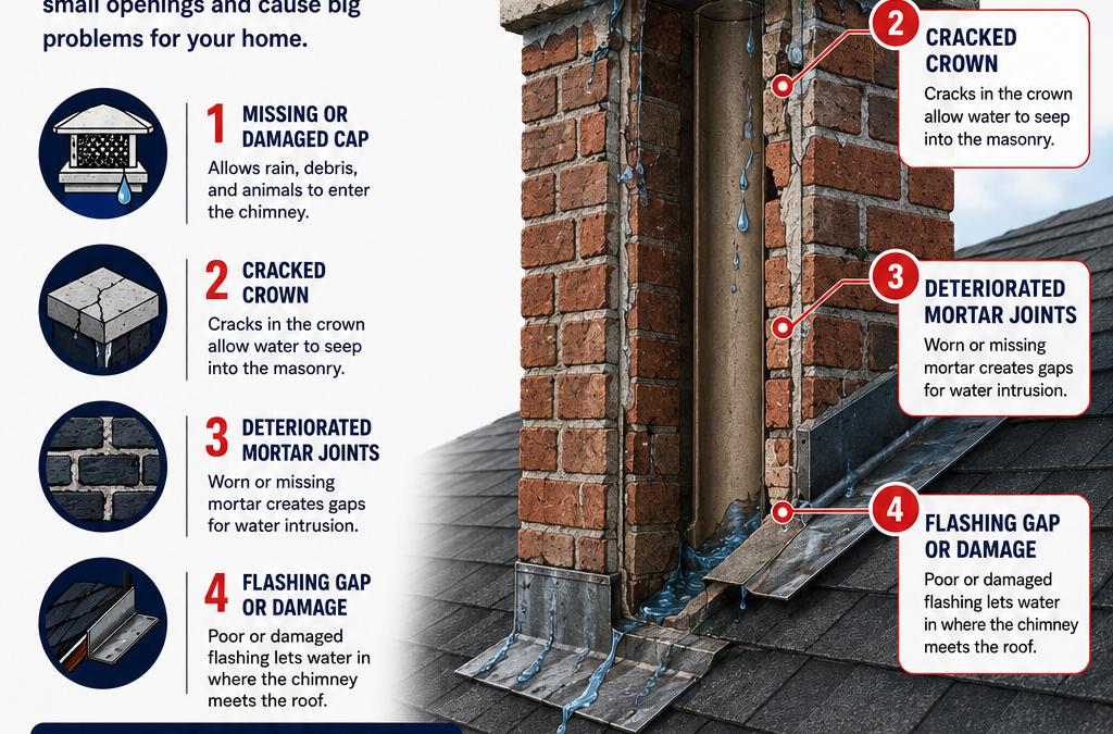 Chimney Water Damage: 8 Critical Warning Signs Every Homeowner Must Catch Early