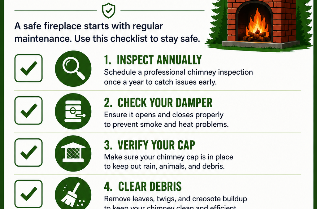 Fireplace Safety Checklist: 10 Powerful Habits Every Homeowner Must Follow This Season
