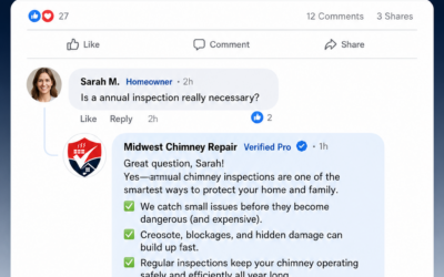 Social Media Chimney Marketing: 8 Powerful Ways to Convert Questions Into Jobs
