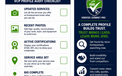 VCP Profile Optimization: 8 Powerful Steps to Win More Chimney Jobs in 2026