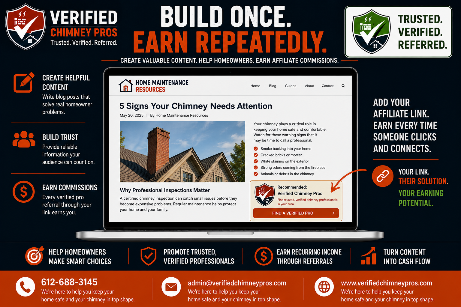 creator designing an affiliate resource page on a laptop to earn passive recurring commissions